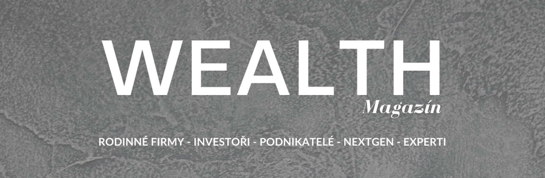 Wealth Magazín s.r.o. - Cover photo