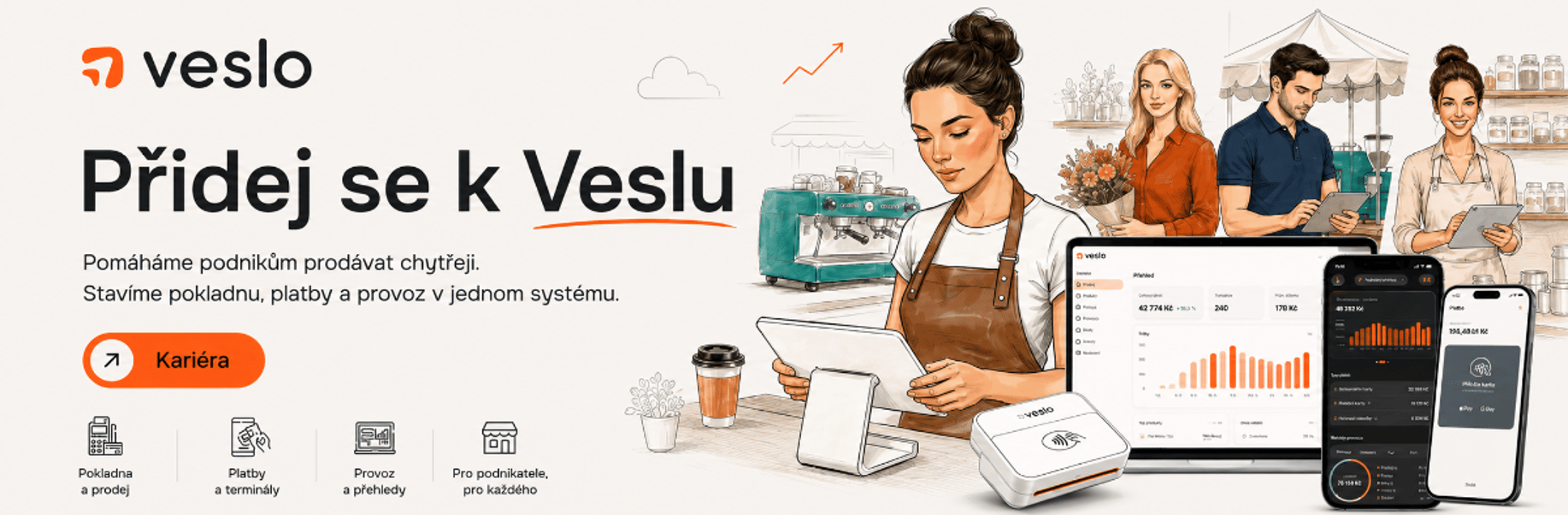Veslo Česko s. r. o. - Cover photo