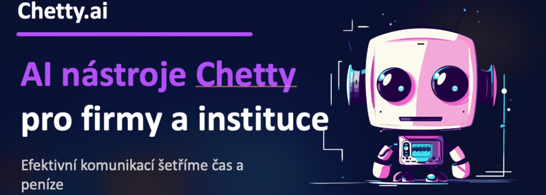 Chatbot Chetty s.r.o. - Cover photo