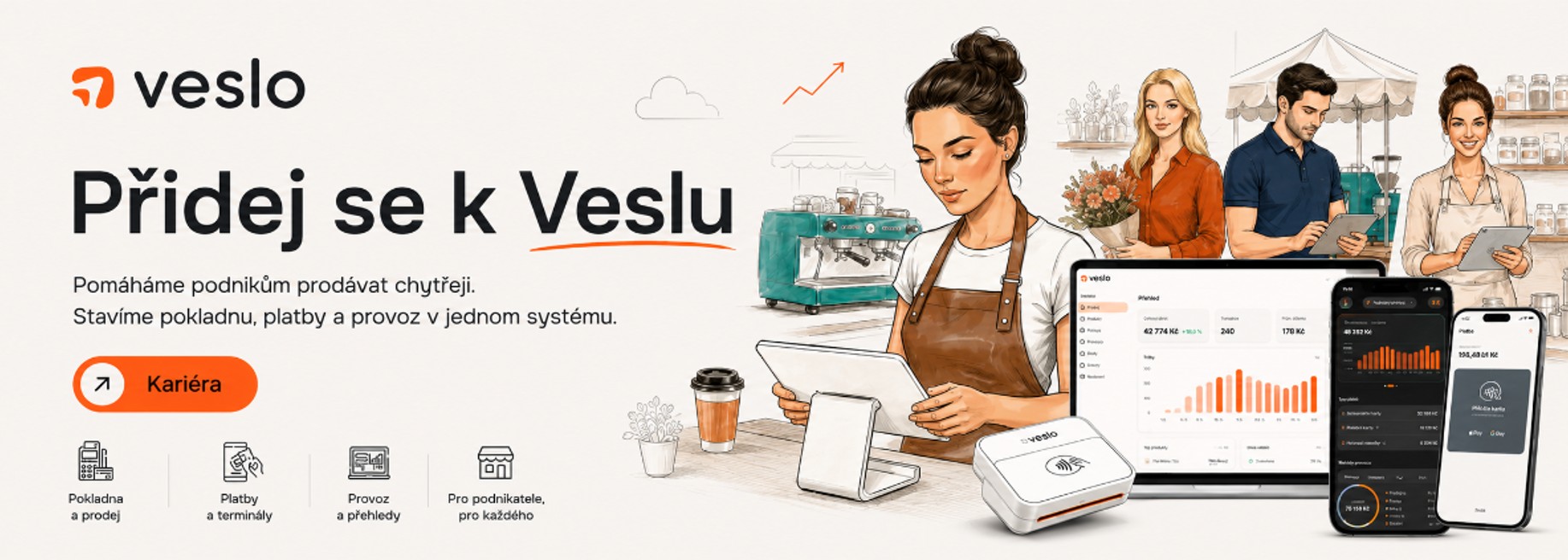 Veslo Česko s. r. o. - Cover photo