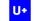 U+