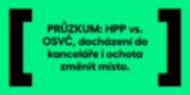 PRŮZKUM: HPP vs. OSVČ, docházení do kanceláře i ochota změnit místo. Jsou tu výsledky každoročního průzkumu StartupJobs!