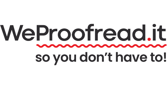 WeProofread.it - logo