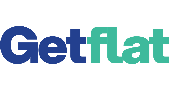 Getflat - logo