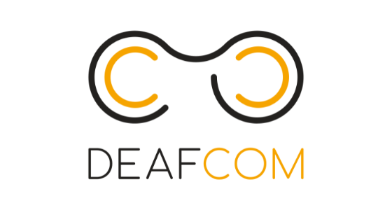 DEAFCOM - logo