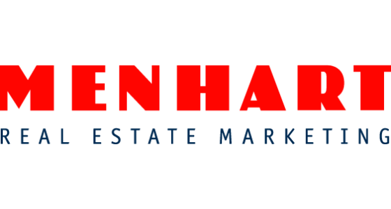MENHART | REAL ESTATE MARKETING logo