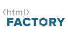 html factory logo