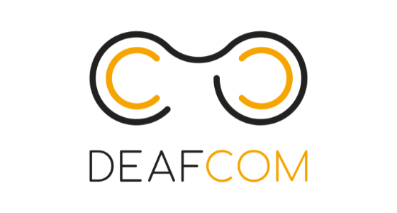 DEAFCOM logo