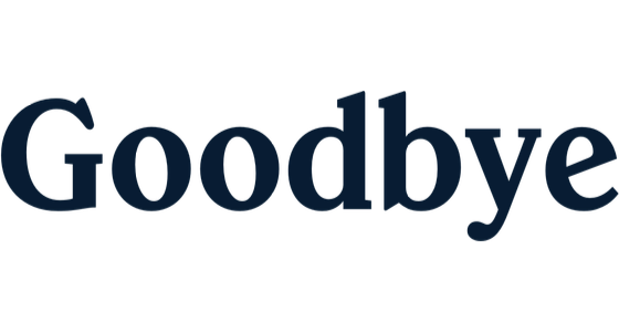 Goodbye.cz logo