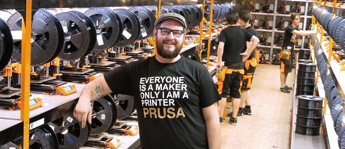 Prusa Research jde blíž americkým zákazníkům. Česká společnost koupila prodejce 3D tiskáren Printed Solid
