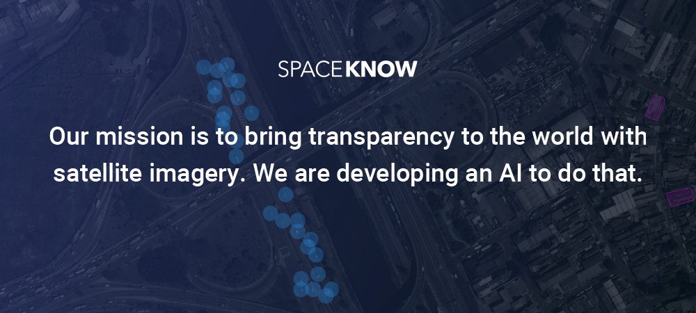 Spaceknow: “Let's make the world better!“