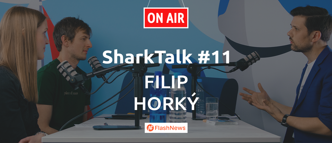 SharkTalk #11 - Filip Horký (FlashNews): Měli bychom přestat brát technologii jako nepřítele.